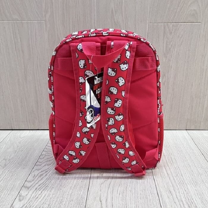 mochila hello kitty trasera