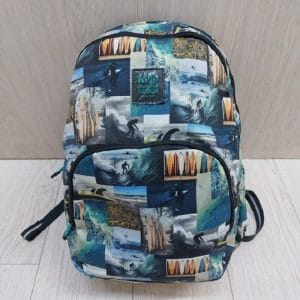 mochila delantera surf