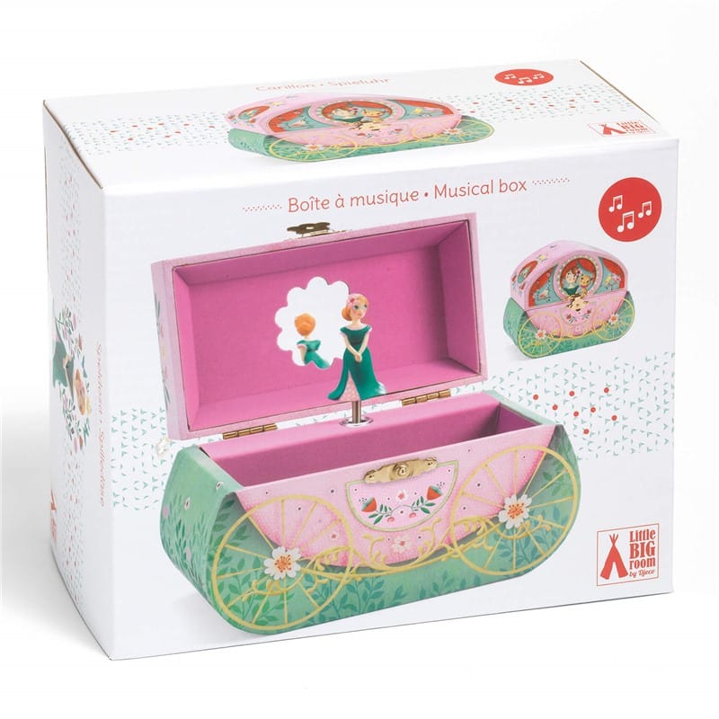 Caja de Música Joyero Paseo en carroza - Imagen 2