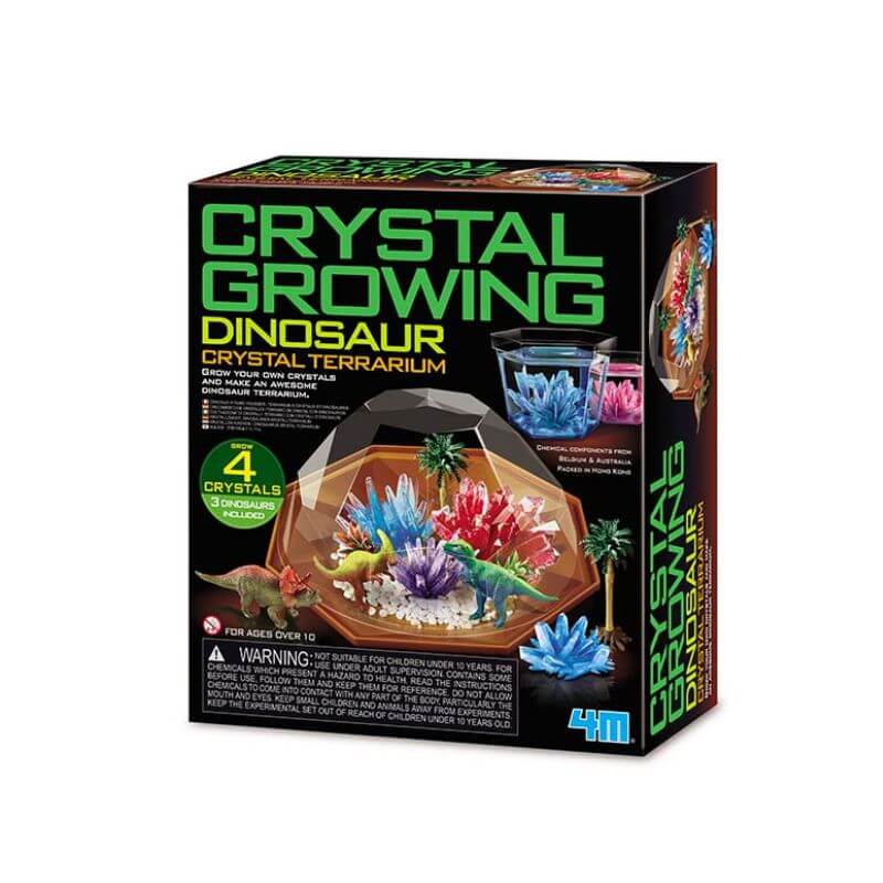 crece cristales dinosarurios