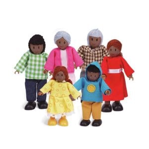 familia feliz afroamericana hape