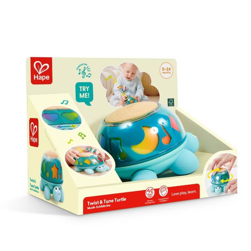 caja turtle tune hape