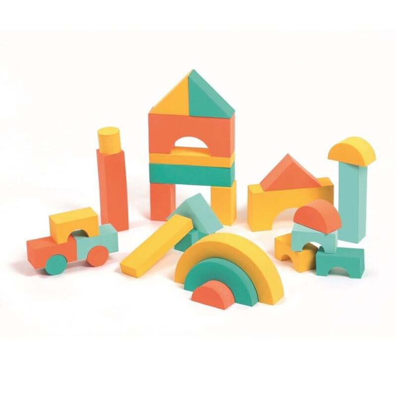 conjunto construccion espuma
