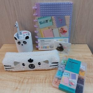conjunto papeleria panda