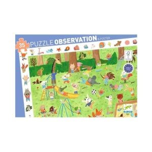 puzzle jardin amiguitos djeco