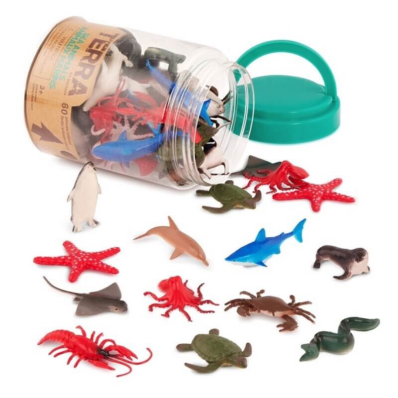 terra bote animales marinos