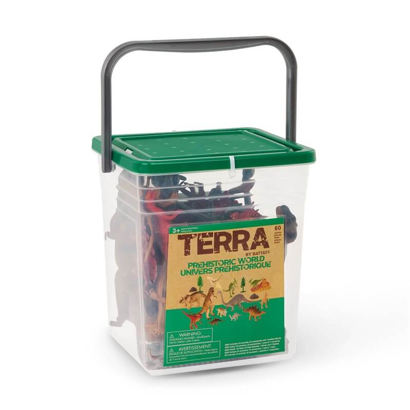 terra cubo verde dinosaurios