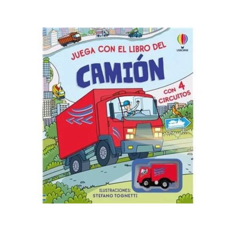 juega con libro camion